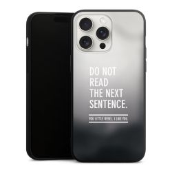 Silicone Premium Case  black-matt