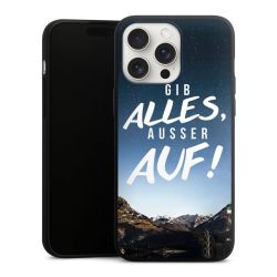 Silikon Premium Case  mattschwarz