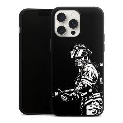 Silicone Premium Case  black-matt