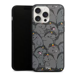 Silikon Premium Case  mattschwarz