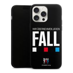 Silikon Premium Case  mattschwarz