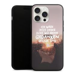 Silikon Premium Case  mattschwarz