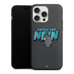 Silikon Premium Case  mattschwarz