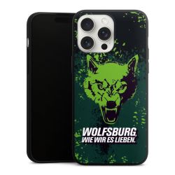 Silikon Premium Case  mattschwarz