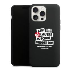 Silikon Premium Case  mattschwarz