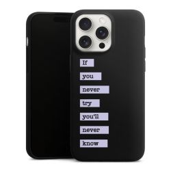 Silicone Premium Case Black Matt