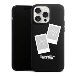 Silikon Premium Case  mattschwarz