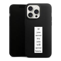 Silicone Premium Case Black Matt