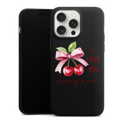 Silicone Premium Case Black Matt