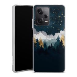 Silikonskal genomskinlig