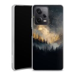 Silikonskal genomskinlig