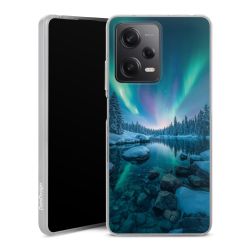 Silikonskal genomskinlig