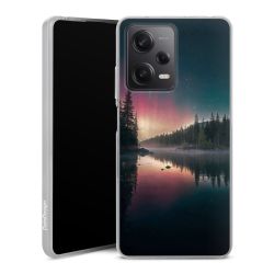 Silikonskal genomskinlig