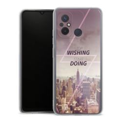 Silikonskal genomskinlig