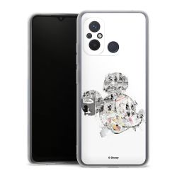 Silikonskal genomskinlig