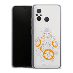 Silikonskal genomskinlig