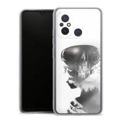 Silikonskal genomskinlig