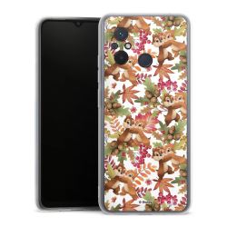 Silikonskal genomskinlig