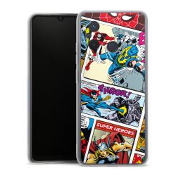 Silikonskal genomskinlig