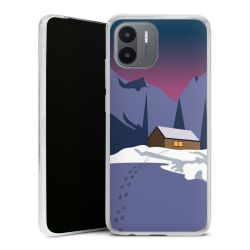 Silikonskal genomskinlig