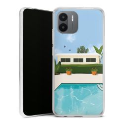 Silikonskal genomskinlig