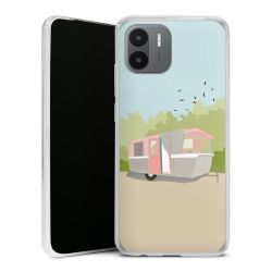 Silikonskal genomskinlig