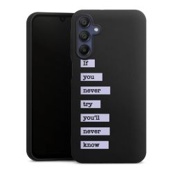 Silicone Premium Case Black Matt