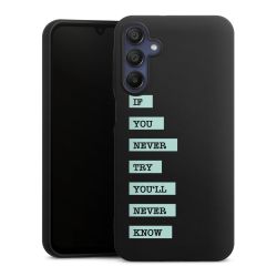 Silicone Premium Case Black Matt
