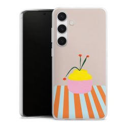 Silikonskal genomskinlig