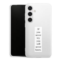 Silikon Premium Case mattweiss