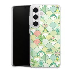 Silikonskal genomskinlig