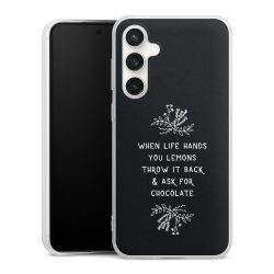 Silikonskal genomskinlig