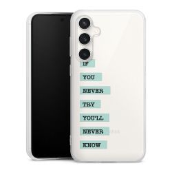 Silikonskal genomskinlig