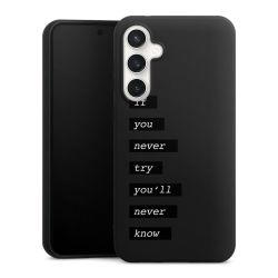Silicone Premium Case Black Matt