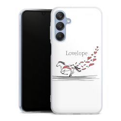 Silikonskal genomskinlig