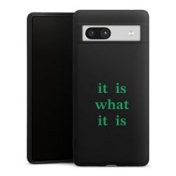 Silicone Premium Case Black Matt