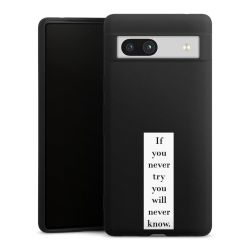 Silicone Premium Case black-matt
