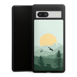 Silikon Premium Case  mattschwarz