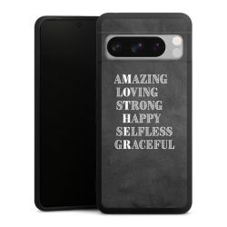 Silicone Premium Case Black Matt