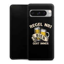 Silikon Premium Case  mattschwarz