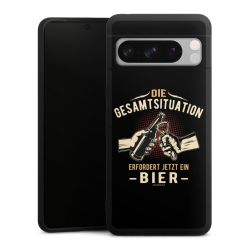 Silikon Premium Case  mattschwarz