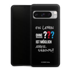 Silikon Premium Case  mattschwarz