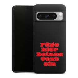 Silikon Premium Case  mattschwarz