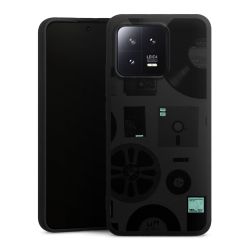 Silicone Premium Case Black Matt