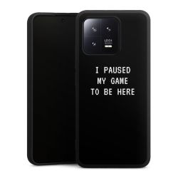 Silicone Premium Case Black Matt