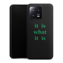 Silicone Premium Case Black Matt