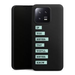 Silicone Premium Case Black Matt