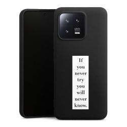 Silicone Premium Case Black Matt