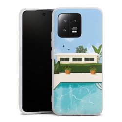 Silikon Premium Case mattweiss