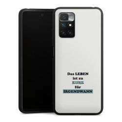 Silikon Premium Case  mattschwarz